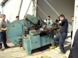 Выполнили сложный такелаж промышленного оборудования в Павлодаре